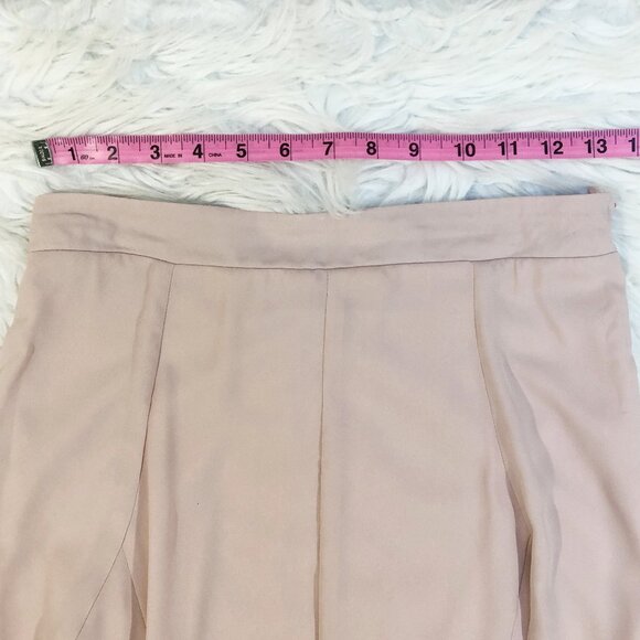 SHOW ME YOUR MUMU Princess Di Maxi Skirt Dusty Blush Crisp M - Picture 9 of 11
